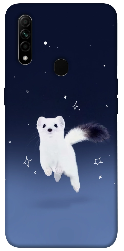 Чехол Хорёк в снегу для Oppo A31