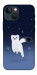 Чехол Хорёк в снегу для iPhone 13 mini