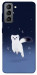 Чехол Хорёк в снегу для Galaxy S21 FE