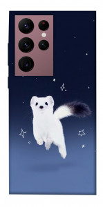 Чохол Тхір у снігу для Galaxy S22 Ultra