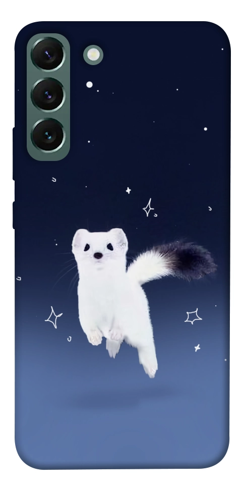 Чохол Тхір у снігу для Galaxy S22+