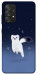 Чехол Хорёк в снегу для Galaxy A52s