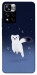 Чехол Хорёк в снегу для Xiaomi Redmi Note 11 5G