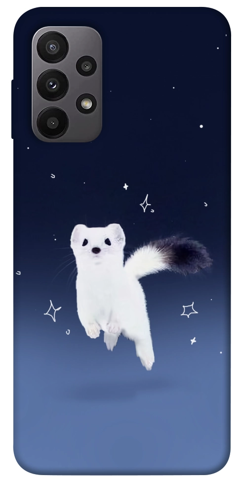 Чехол Хорёк в снегу для Galaxy A23