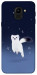 Чехол Хорёк в снегу для Galaxy J6 (2018)