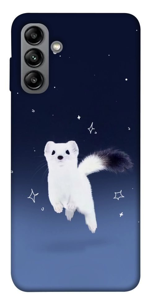 Чехол Хорёк в снегу для Galaxy A04s