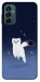 Чехол Хорёк в снегу для Galaxy M23 5G