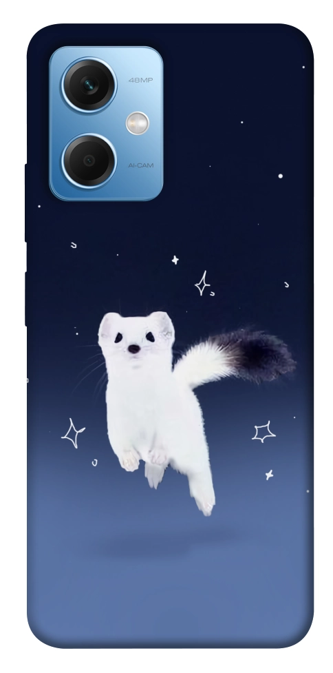 Чехол Хорёк в снегу для Xiaomi Redmi Note 12 5G