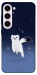 Чехол Хорёк в снегу для Galaxy S23+