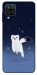 Чехол Хорёк в снегу для Galaxy M12