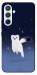 Чехол Хорёк в снегу для Galaxy A54 5G