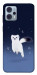 Чехол Хорёк в снегу для Motorola Moto G23