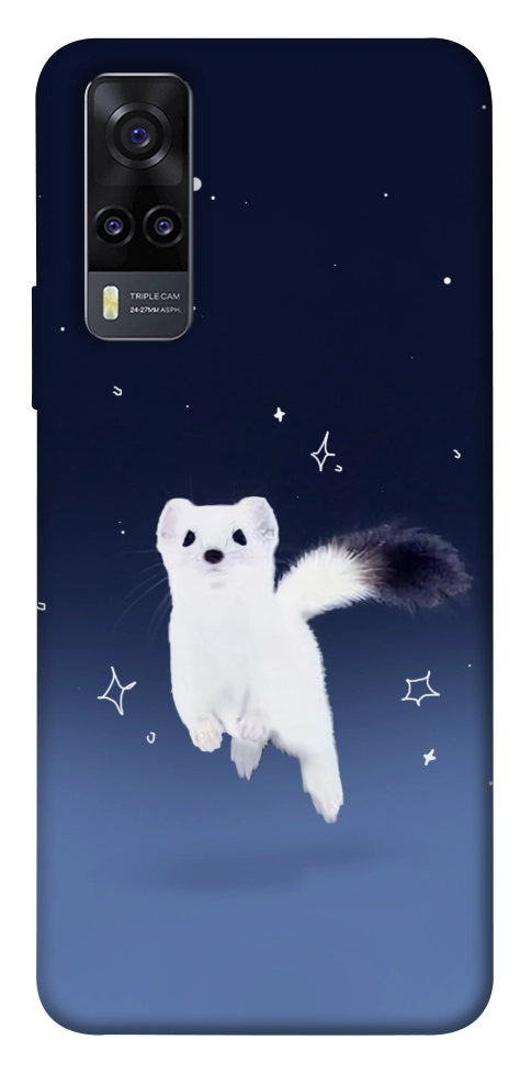 Чехол Хорёк в снегу для Vivo Y31