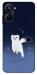 Чехол Хорёк в снегу для Realme 10 4G