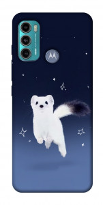 Чохол Тхір у снігу для Motorola Moto G60