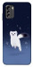 Чехол Хорёк в снегу для Nokia G60