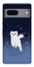 Чехол Хорёк в снегу для Google Pixel 7
