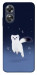 Чехол Хорёк в снегу для Oppo A17