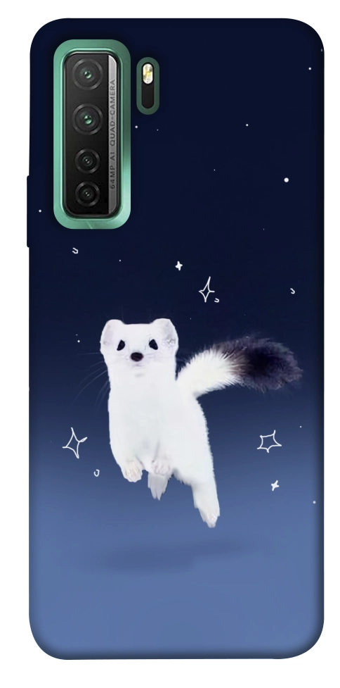 Чехол Хорёк в снегу для Huawei nova 7 SE