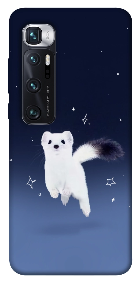 Чехол Хорёк в снегу для Xiaomi Mi 10 Ultra