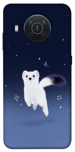 Чехол Хорёк в снегу для Nokia X20