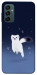 Чехол Хорёк в снегу для Galaxy M14 5G