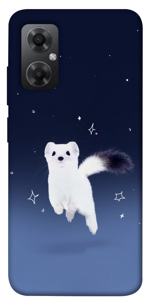 Чехол Хорёк в снегу для Xiaomi Redmi Note 11R
