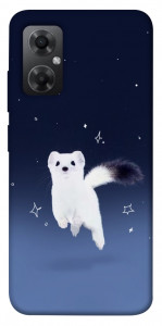 Чехол Хорёк в снегу для Xiaomi Redmi Note 11R