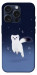 Чехол Хорёк в снегу для iPhone 15 Pro