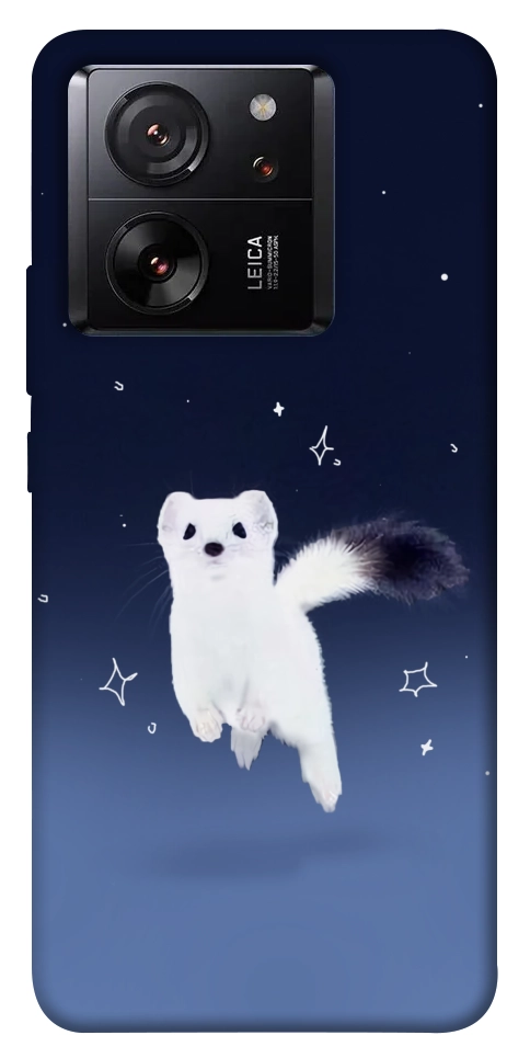 Чехол Хорёк в снегу для Xiaomi 13T Pro