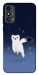 Чехол Хорёк в снегу для ZTE Blade A53