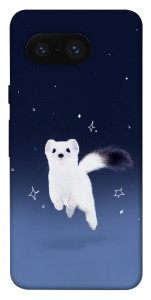 Чехол Хорёк в снегу для Google Pixel 8