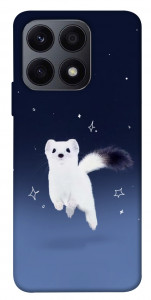 Чехол Хорёк в снегу для Huawei Honor X8a