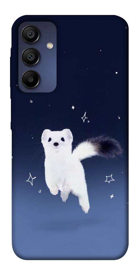 Чехол Хорёк в снегу для Galaxy A15