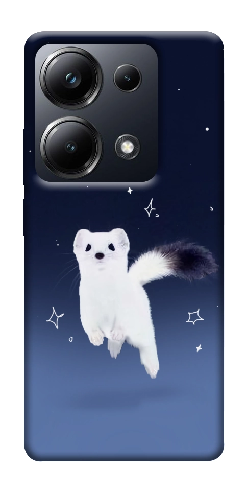 Чохол Тхір у снігу для Xiaomi Poco M6