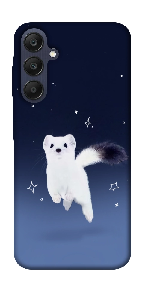 Чехол Хорёк в снегу для Galaxy A25 5G