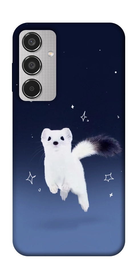 Чехол Хорёк в снегу для Galaxy M35 5G