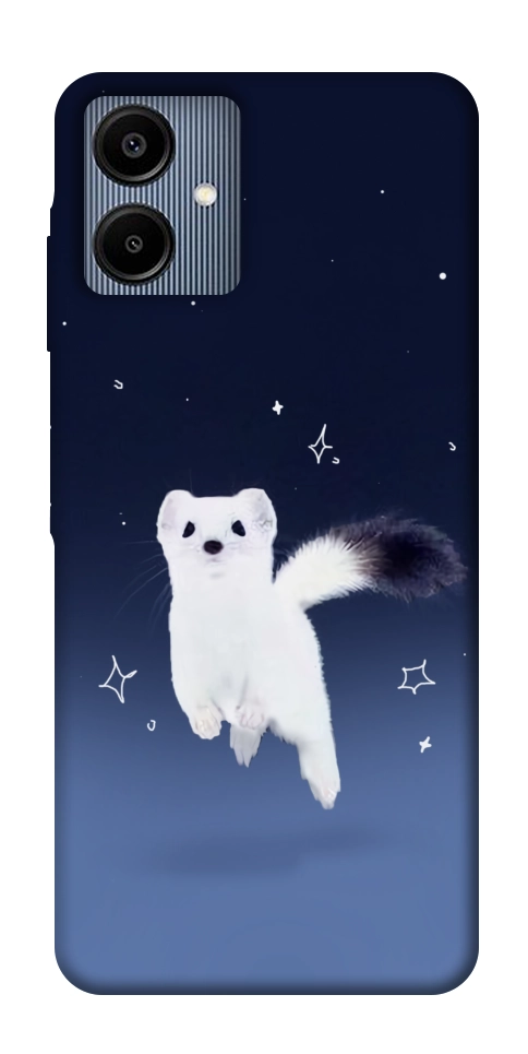 Чехол Хорёк в снегу для Galaxy A06