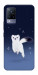 Чехол Хорёк в снегу для Vivo V21