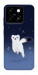 Чехол Хорёк в снегу для ZTE Blade A55 4G