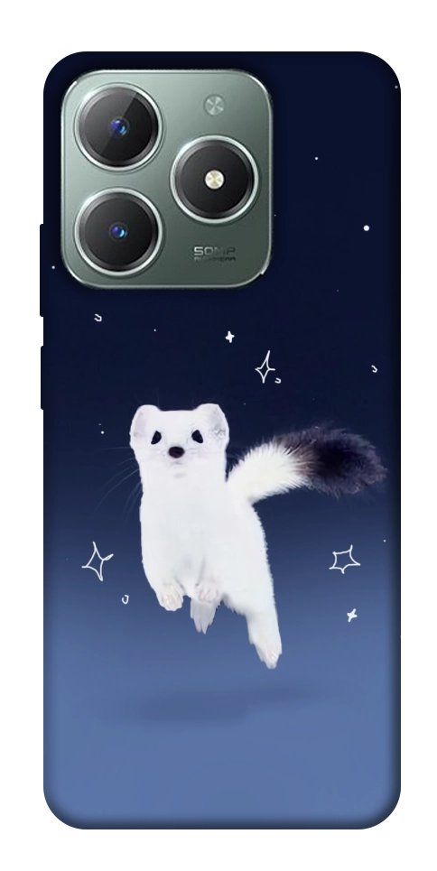 Чохол Тхір у снігу для Realme C61