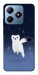 Чехол Хорёк в снегу для Realme C63 4G