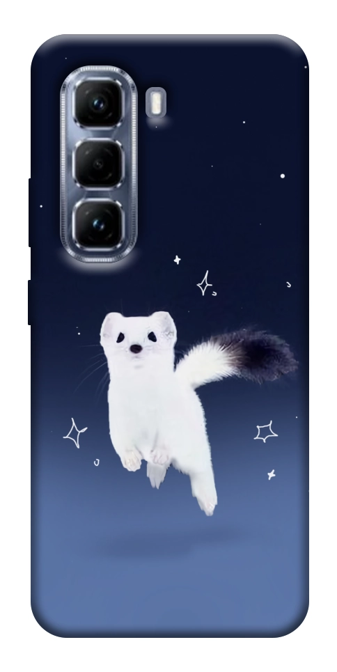 Чохол Тхір у снігу для Infinix Hot 50 Pro