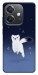 Чехол Хорёк в снегу для Oppo A40m