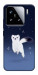 Чехол Хорёк в снегу для Xiaomi 15