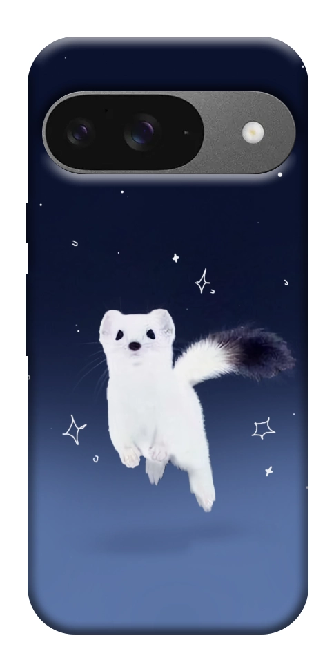 Чехол Хорёк в снегу для Google Pixel 10 Pro