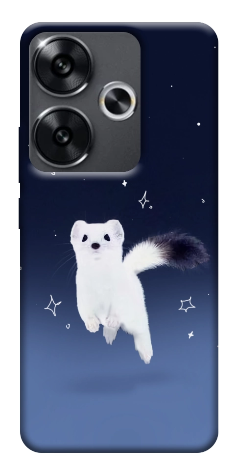 Чохол Тхір у снігу для Xiaomi Poco F6