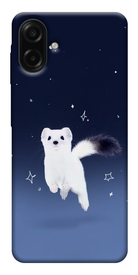 Чехол Хорёк в снегу для Galaxy A07