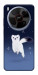 Чехол Хорёк в снегу для ZTE Nubia V70 Max
