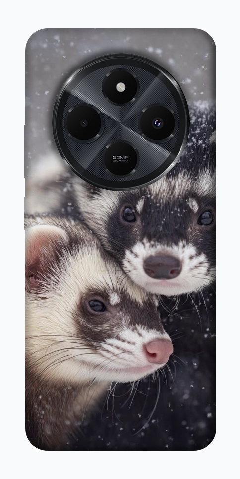 Чехол Хорьки для Xiaomi Redmi 14C